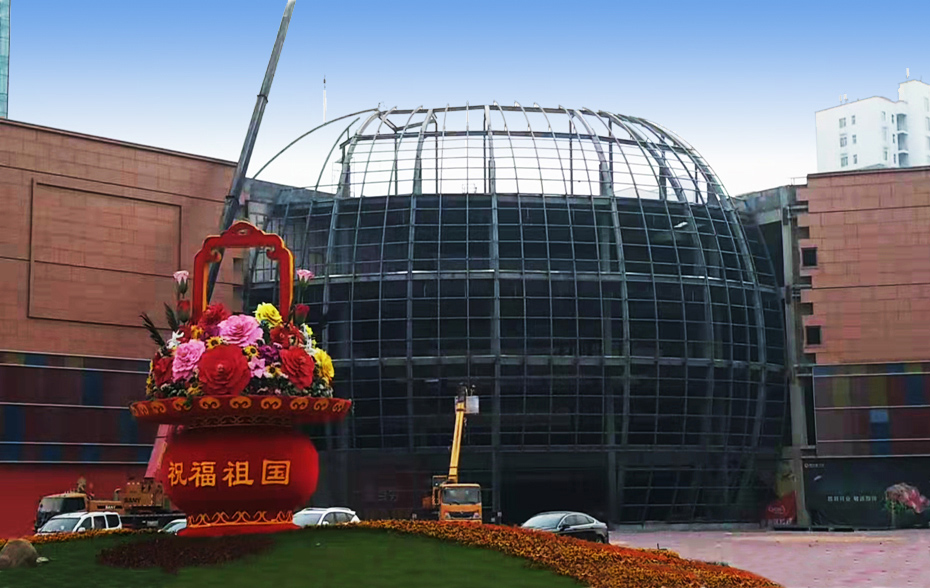 尊龙凯时多层框架钢结构工程：项城恒太城商业综合体