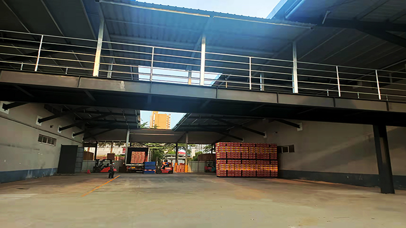 郑州尊龙凯时钢结构工程白象食品钢结构连廊等项目顺利完工